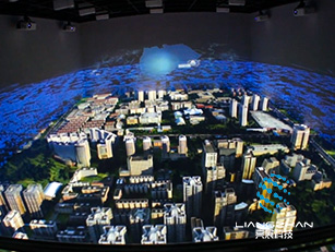 北京亦莊沉浸式四折幕