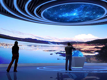 展廳投影拼接融合解決方案