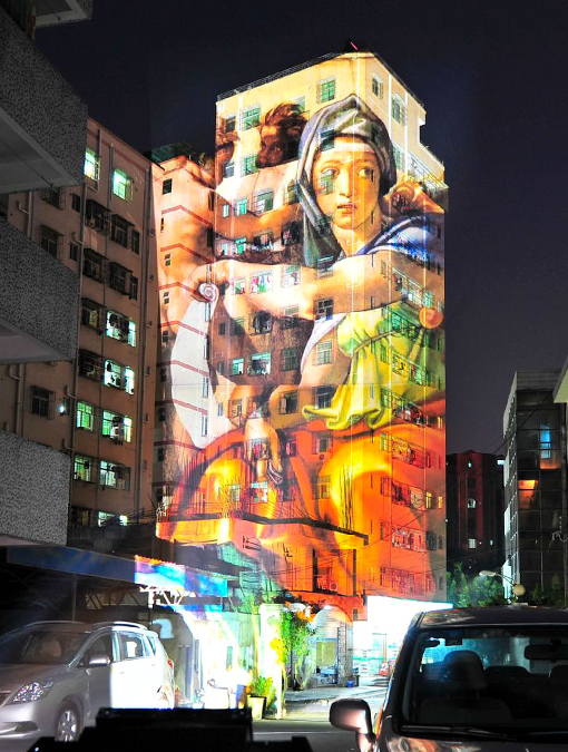 戶(hù)外文旅建筑投影｜打造會(huì)動(dòng)的建筑樓體