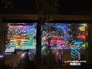 明府城戶外光影秀